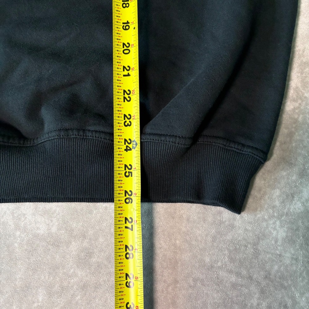 Vintage 90s Russell Athletic Eagle Embroidered Sweatshirt Black Men's L - Picture 6 of 7